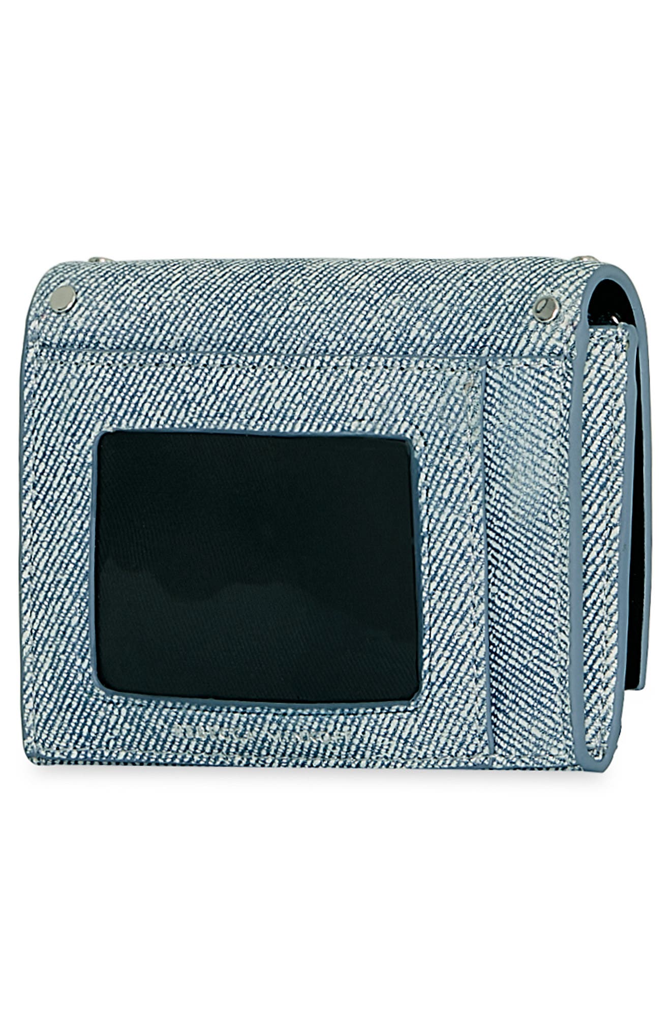 Darren Metro Leather Crossbody, Alternate, color, DENIM