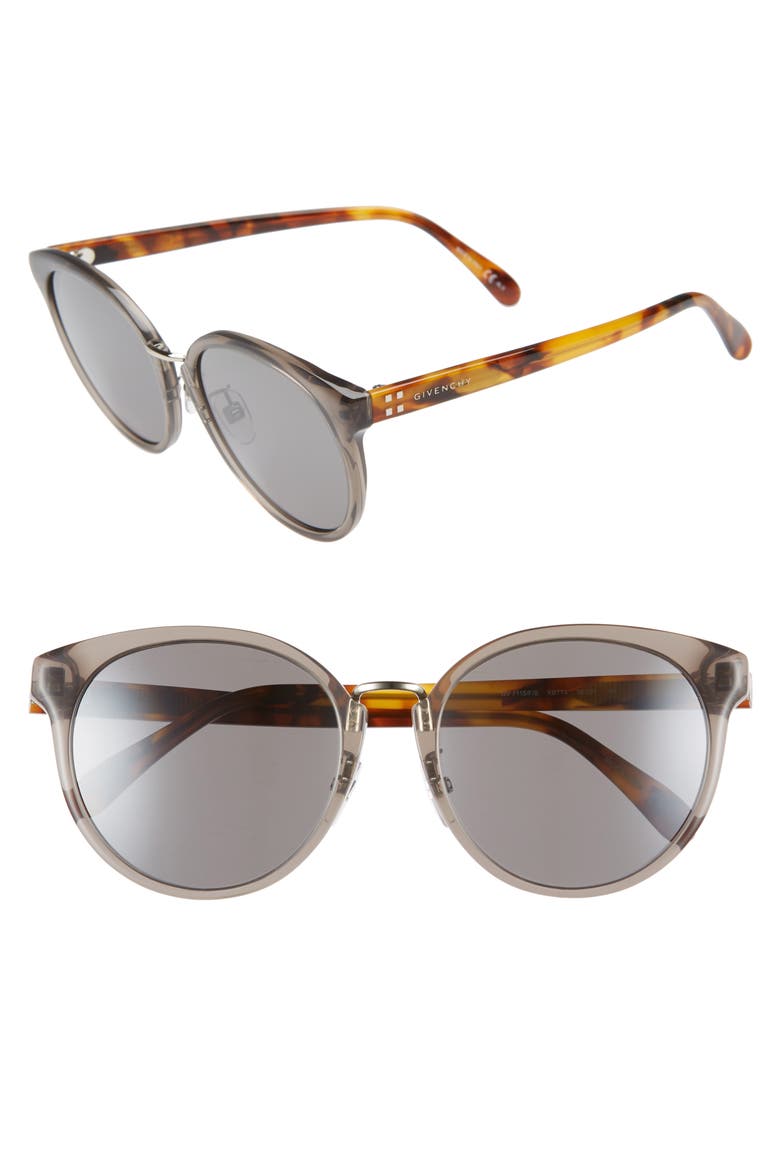 55mm Special Fit Gradient Sunglasses, Main, color, GREY
