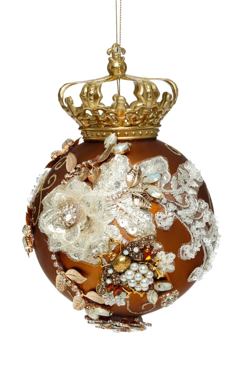 Mark Roberts Crown Jewels Ornament, Copper, Main, color, Rust/Copper