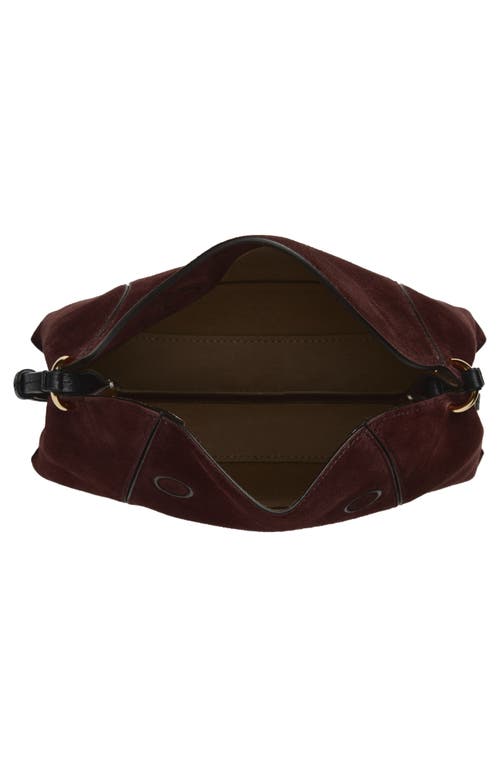Wandler Penelope Slouch Suede Shoulder Bag In Brown