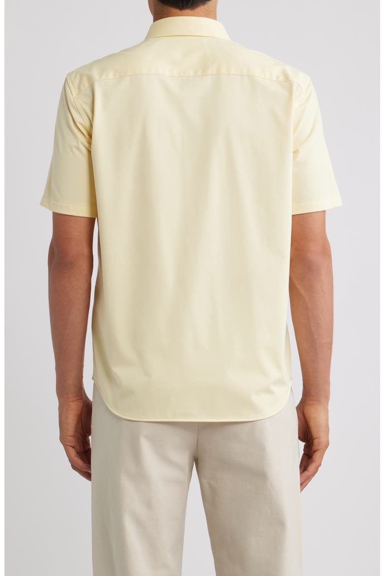 Irving Structure Knit Short Sleeve Button-Up Shirt, Alternate, color, SUNDANCE