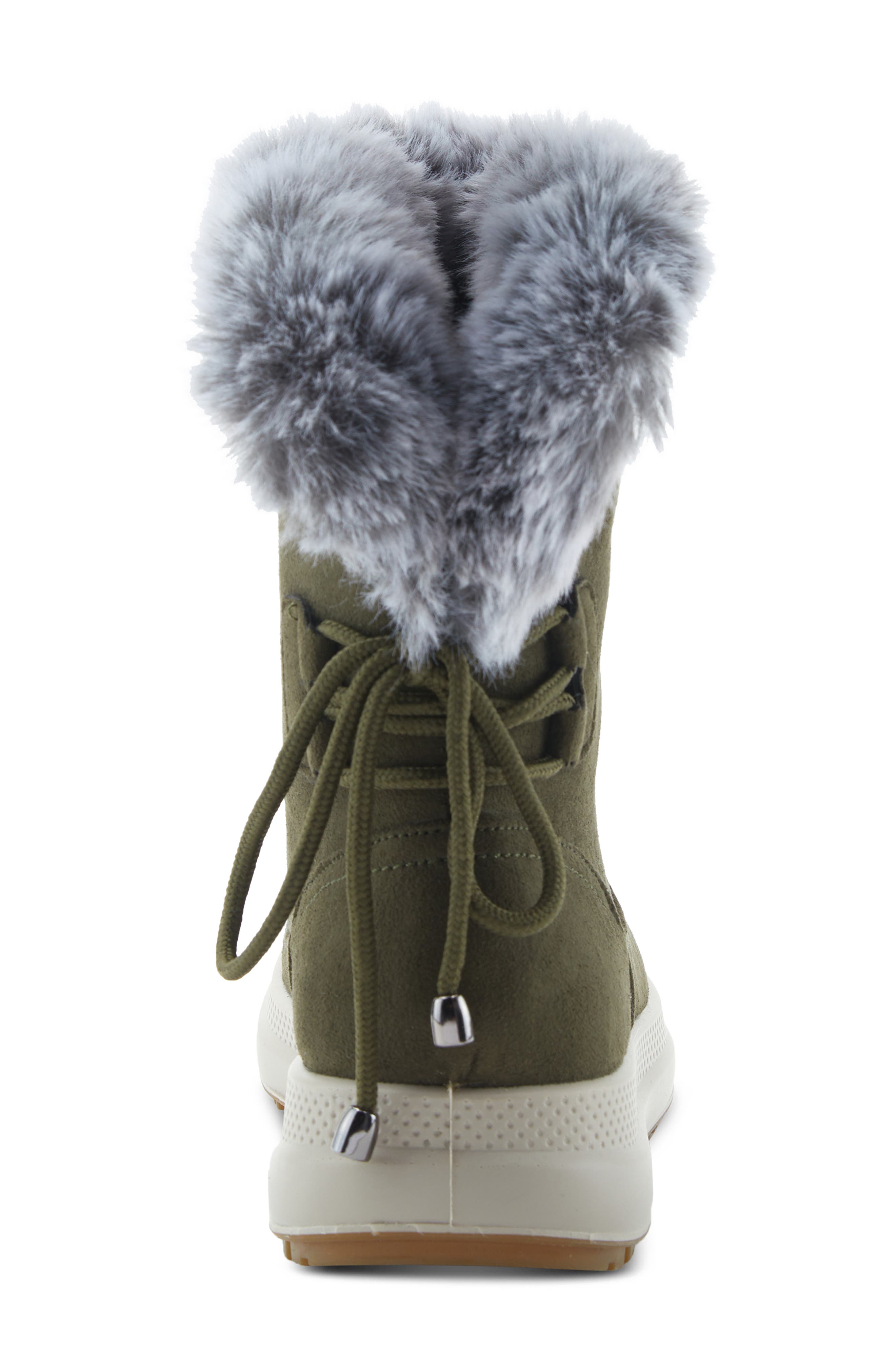 Flexus by Spring Step Snowbird Faux Fur Waterproof Boot, Alternate, color, 