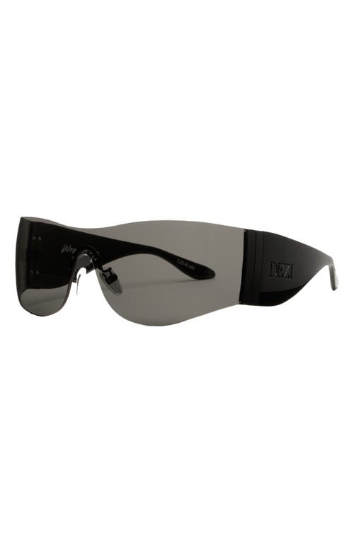 Dezi Wrap It Up 141mm Rimless Shield Sunglasses