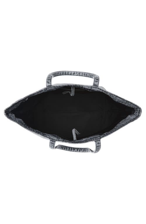 Alexander Wang Punch Dip Coated Denim Tote