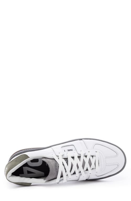 P448 Monza Low Top Sneaker In White