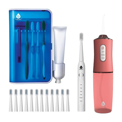 Pursonic Complete Oral Care Bundle In White