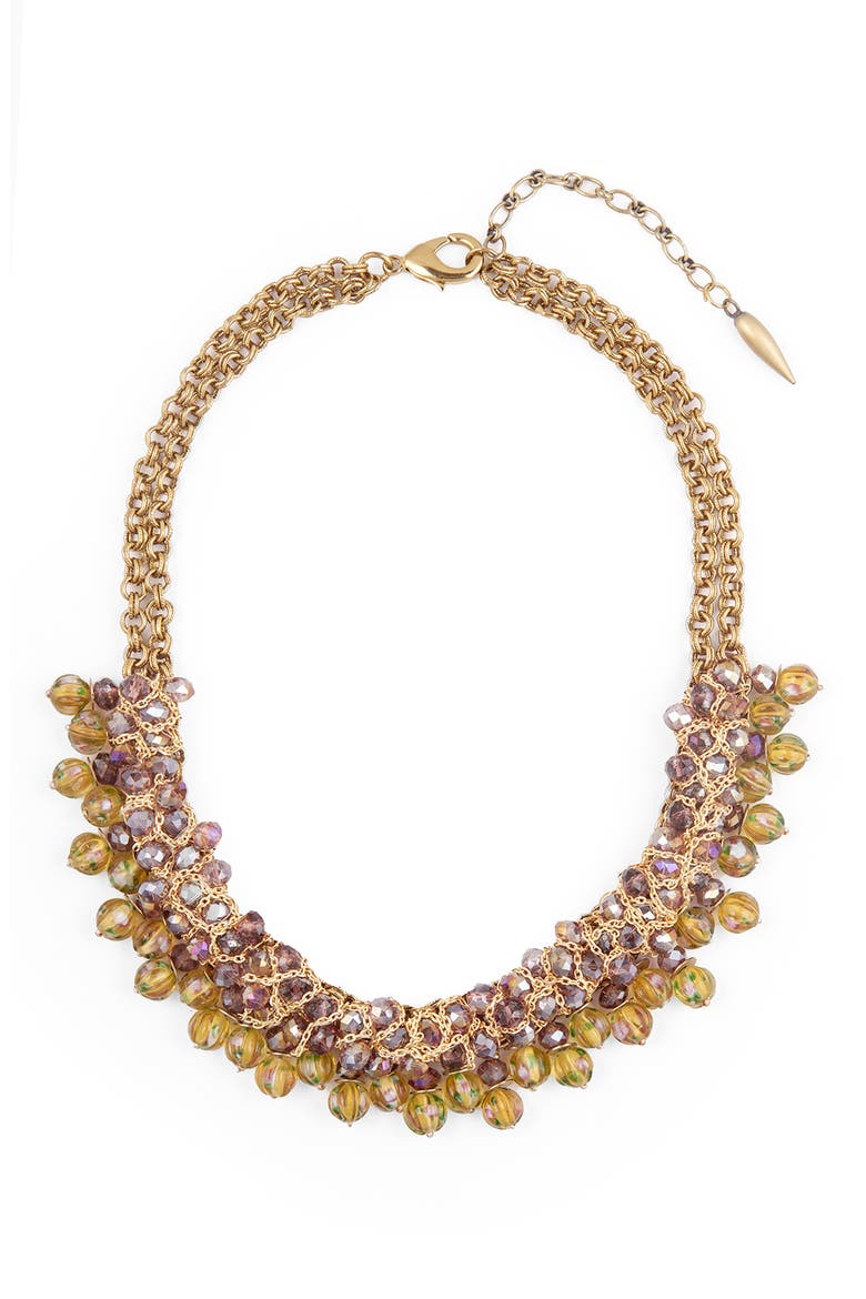 Emil Necklace, Main, color, MUSTARD