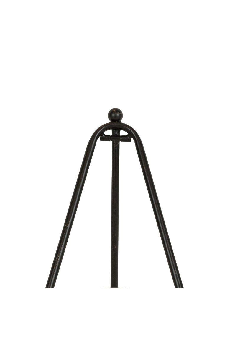 Farmhouse Black Folding Easel, Alternate, color, Black