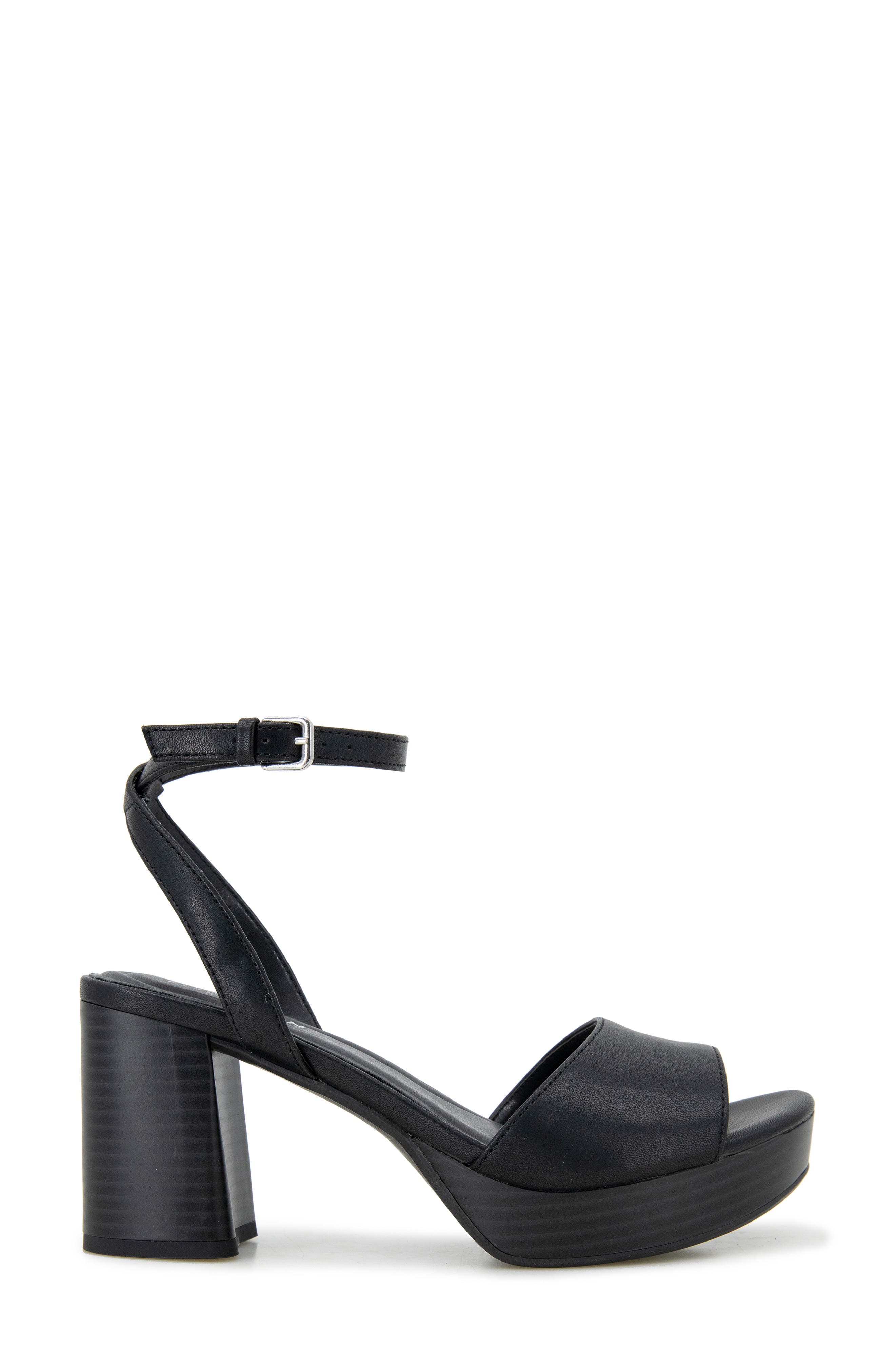 Reaction Kenneth Cole Ryanne Platform Sandal, Alternate, color, Black