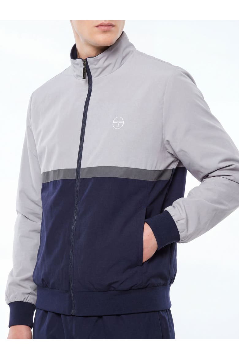 Portico Track Jacket, Alternate, color, SLATE GRAY