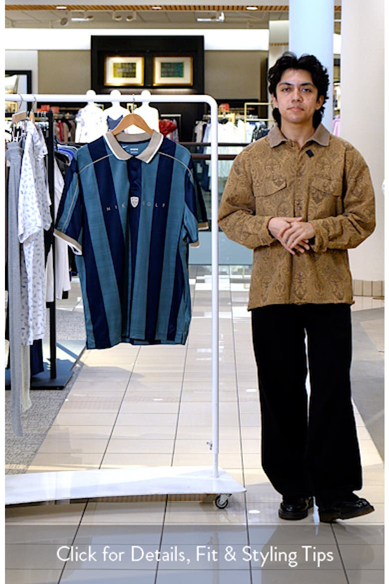 Stripe Short Sleeve Polo video