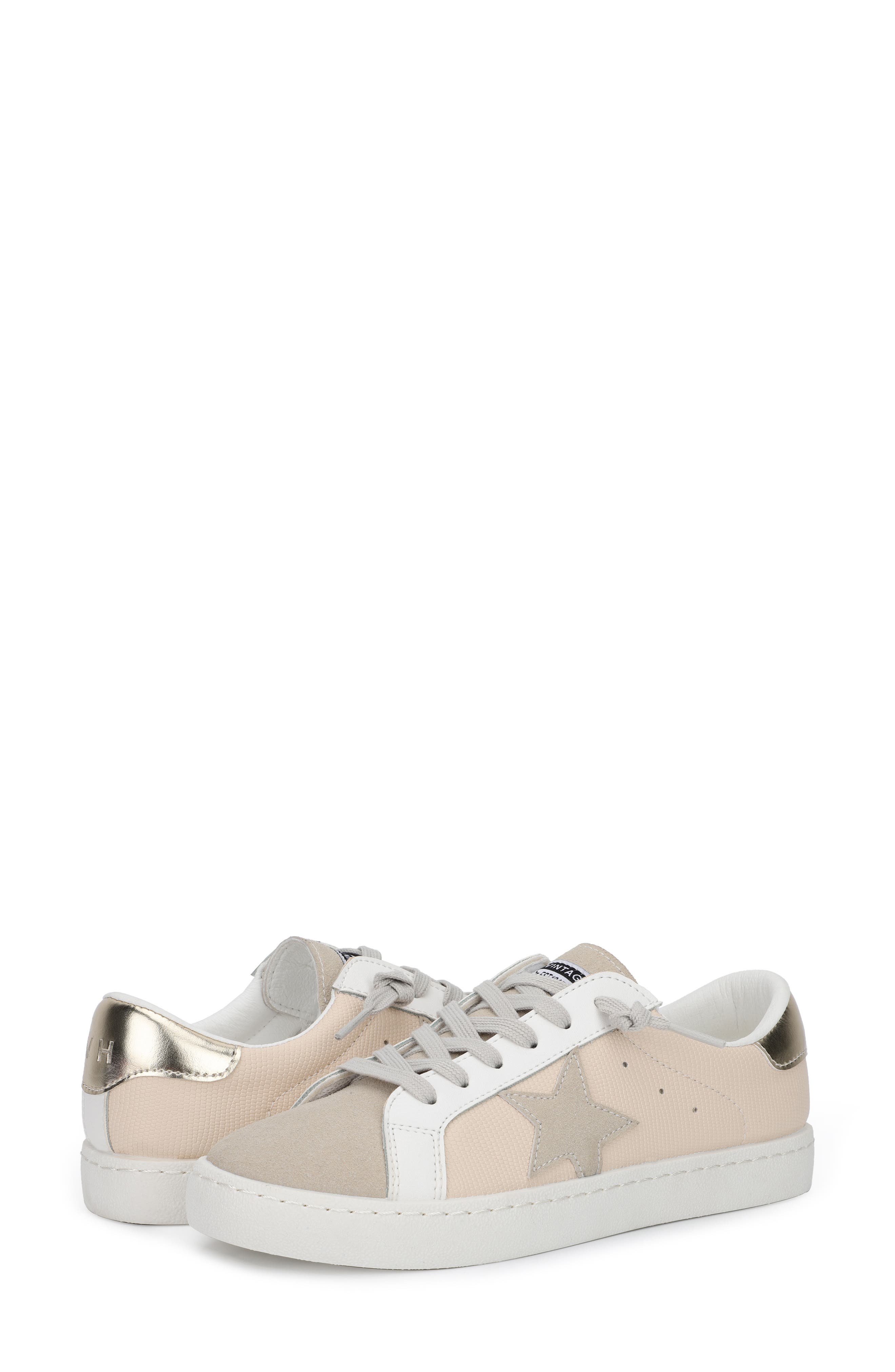 Bianca Sneaker, Alternate, color, WHITE/CAMEL MX MLTI