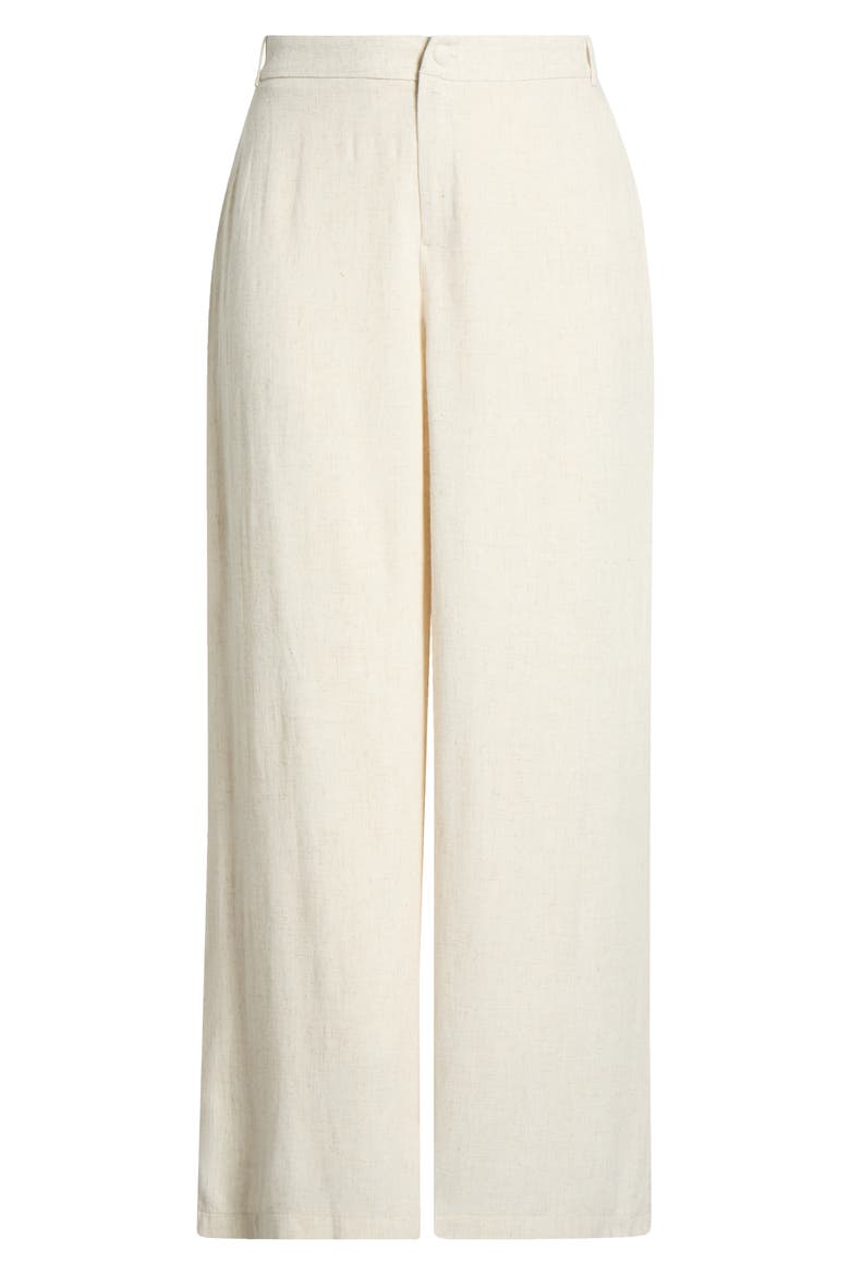 Presley Chelsea Wide Leg Pants, Alternate, color, NATURAL