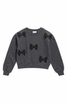 Kids' Lace Bow Sweatshirt