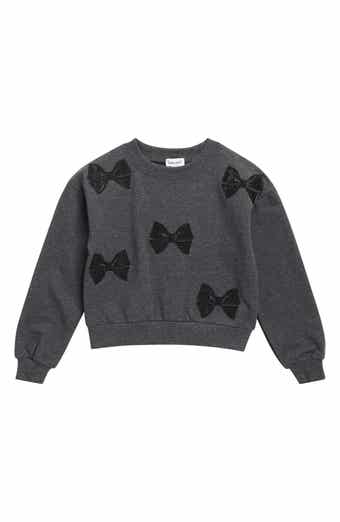 Kids' Lace Bow Sweatshirt
