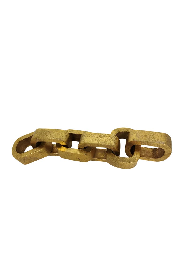 Gold Chain Link Accent, Main, color, Gold