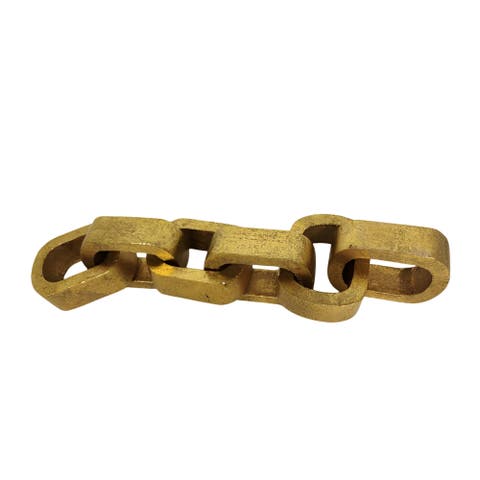 Gold Chain Link Accent