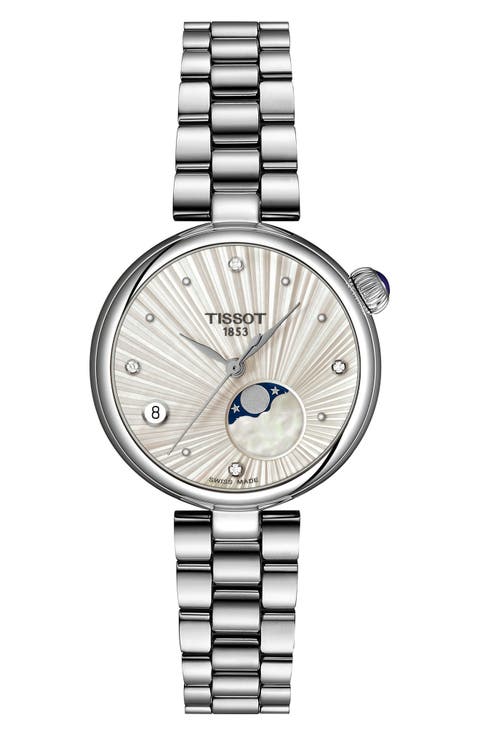 Bellissima Desir Moonphase Two-Tone Bracelet Watch, 36mm