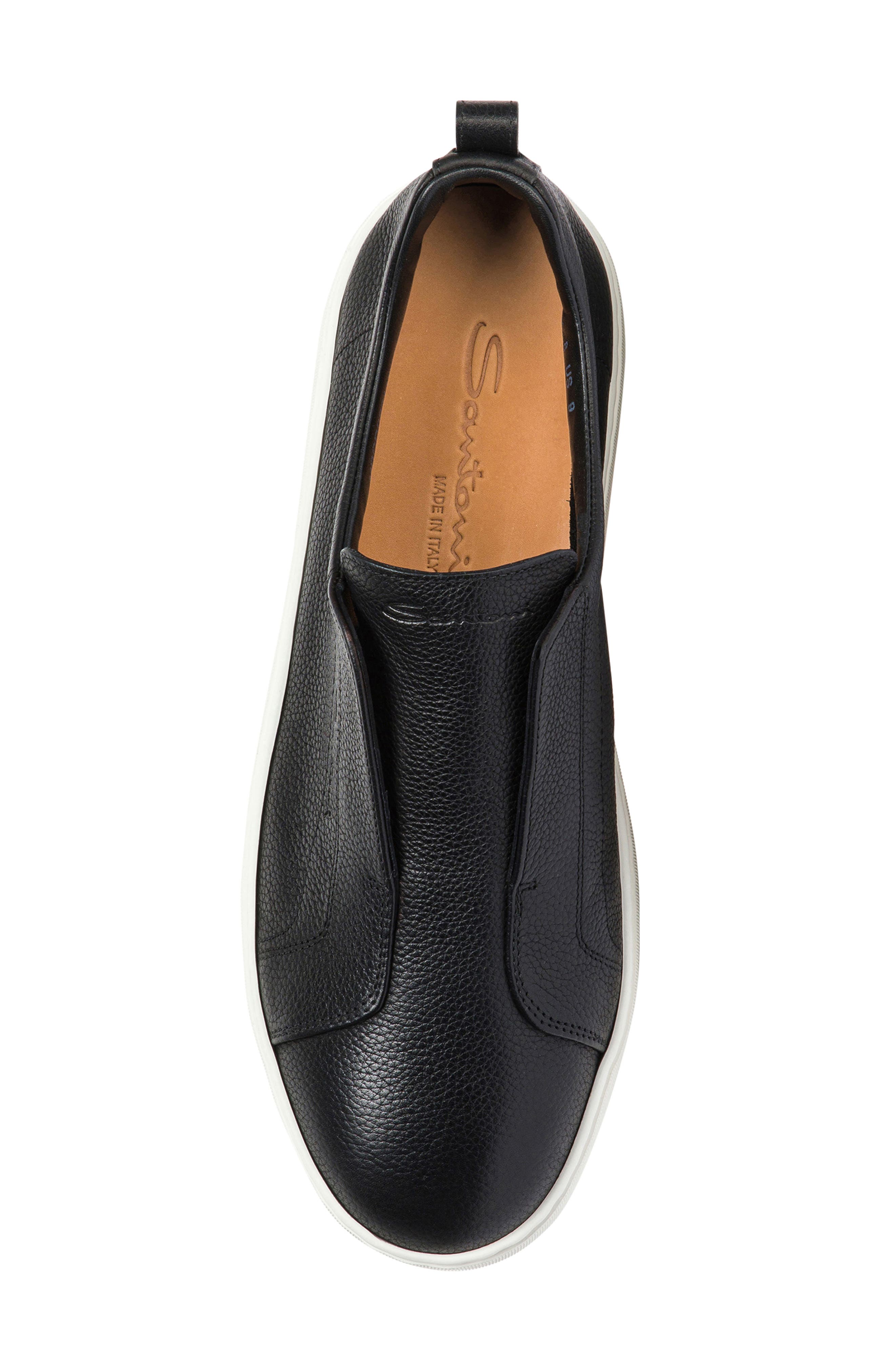 Victory Laceless Slip-On Sneaker, Alternate, color, BLACK