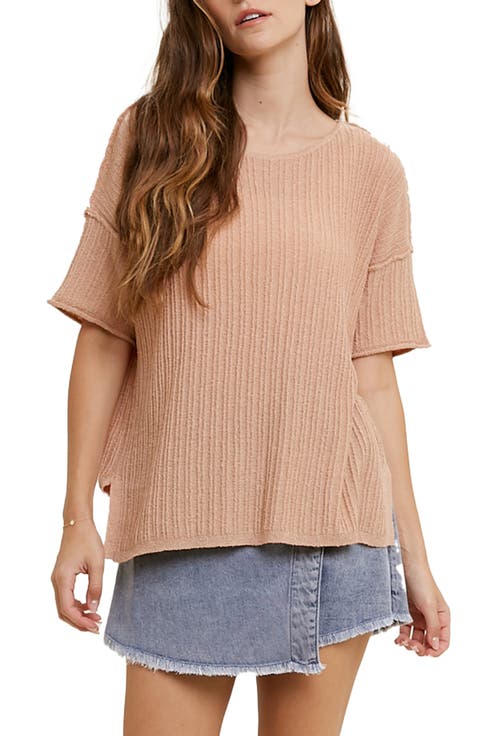 Textured Knit Top