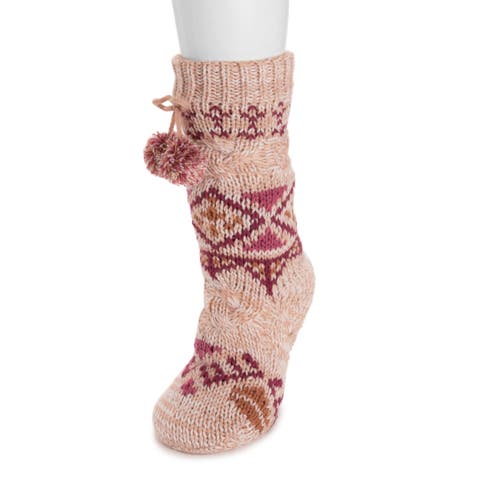 Chunky Fairisle Cabin Sock