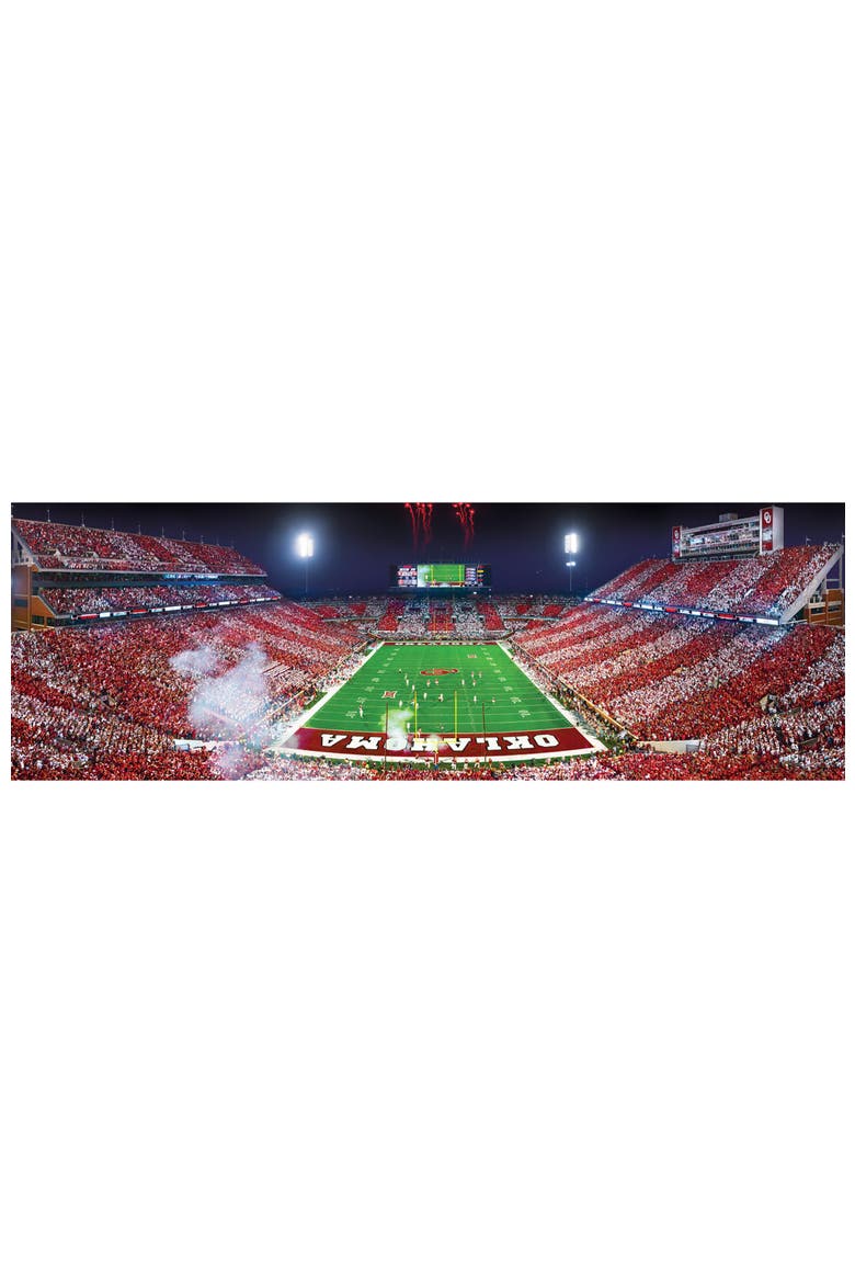 Oklahoma Sooners 1000pc Panoramic Puzzle, Alternate, color, Multicolor