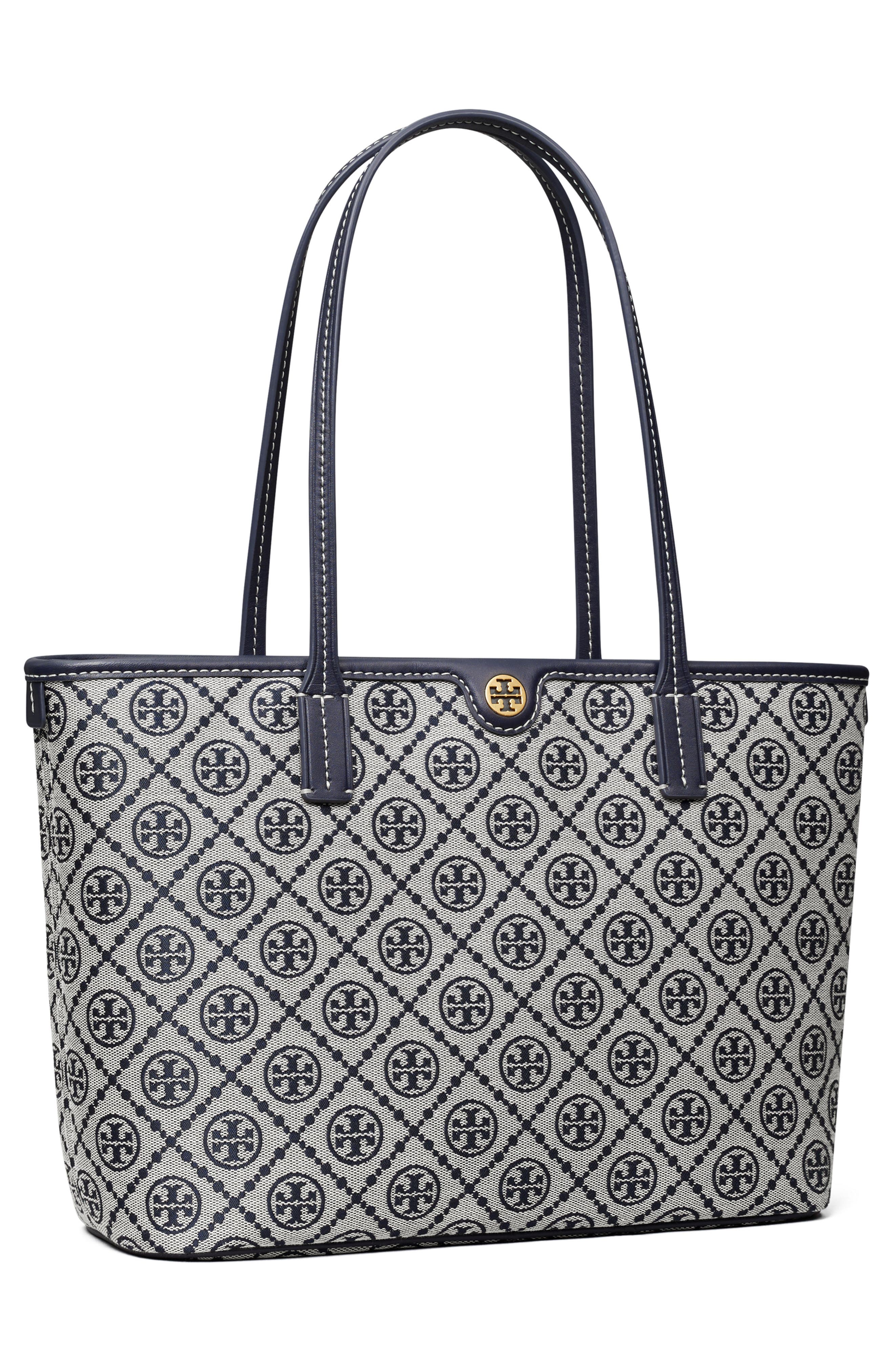 Tory Burch T-Monogram Small Zip Tote, Alternate, color, 