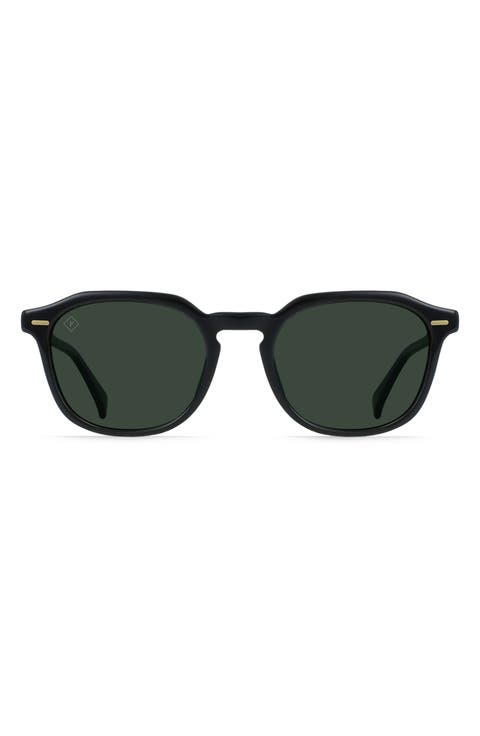 Clyve 52mm Polarized Round Sunglasses