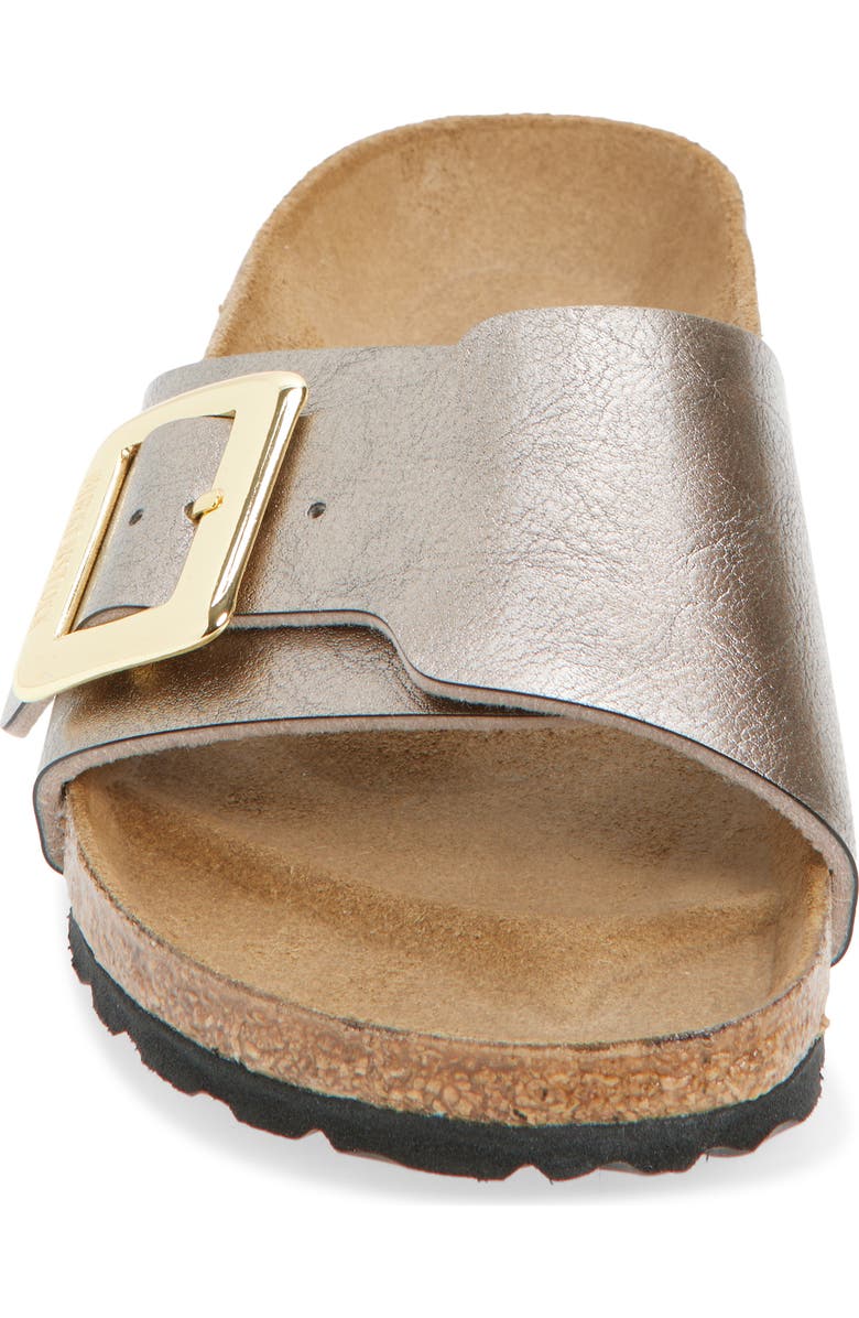 Birkenstock Catalina Luxe Slide Sandal, Alternate, color, Taupe