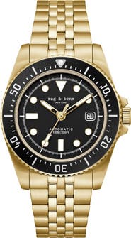 rag & bone Rowan Automatic Bracelet Watch, 42mm