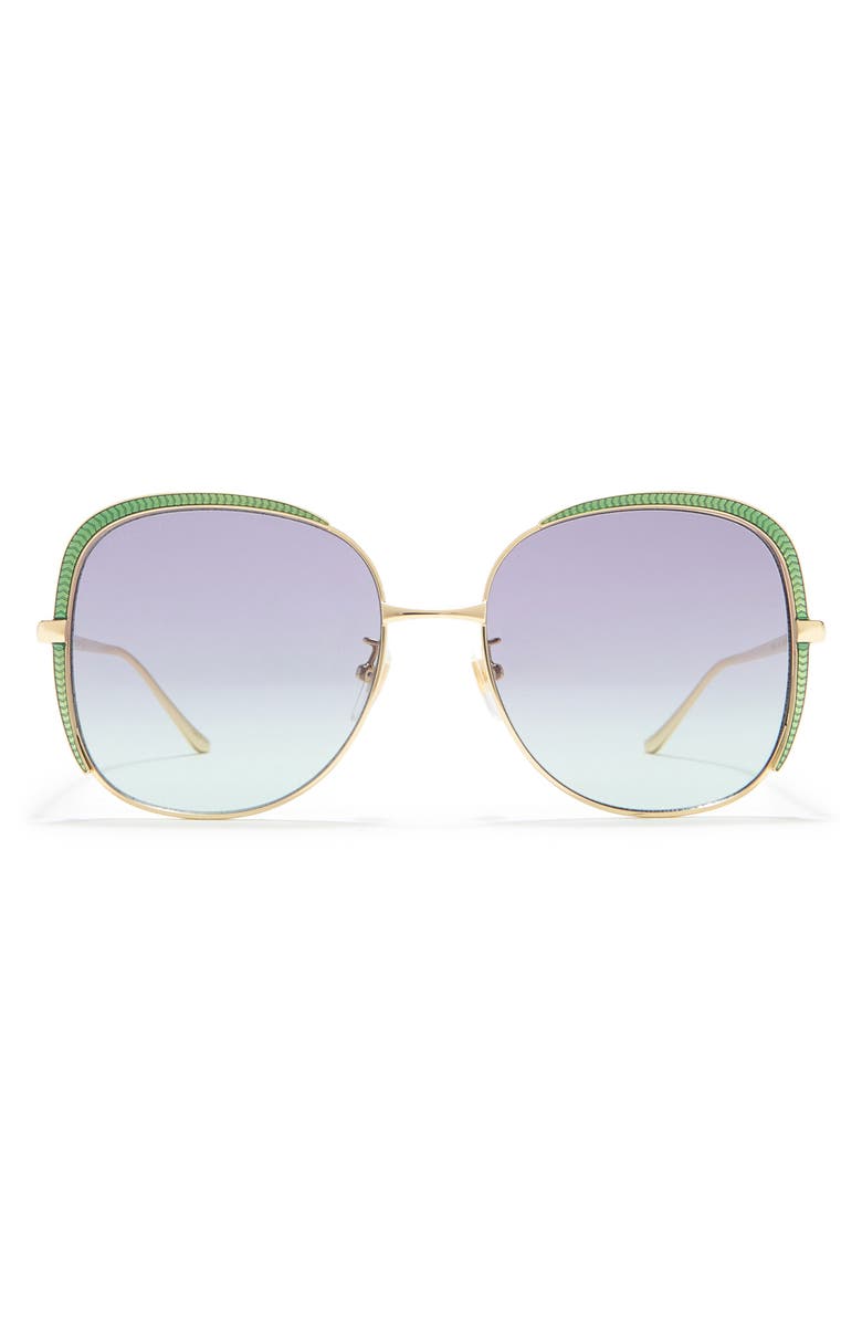 Gucci 58mm Sunglasses, Main, color,