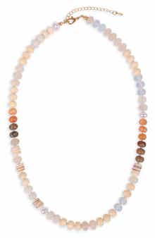 SAACHI Mixed Bead Statement Necklace