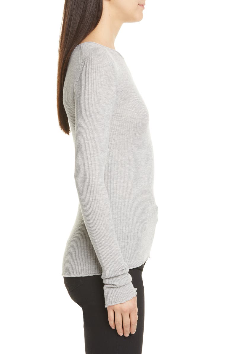 Vince Rib Crewneck Sweater, Alternate, color,