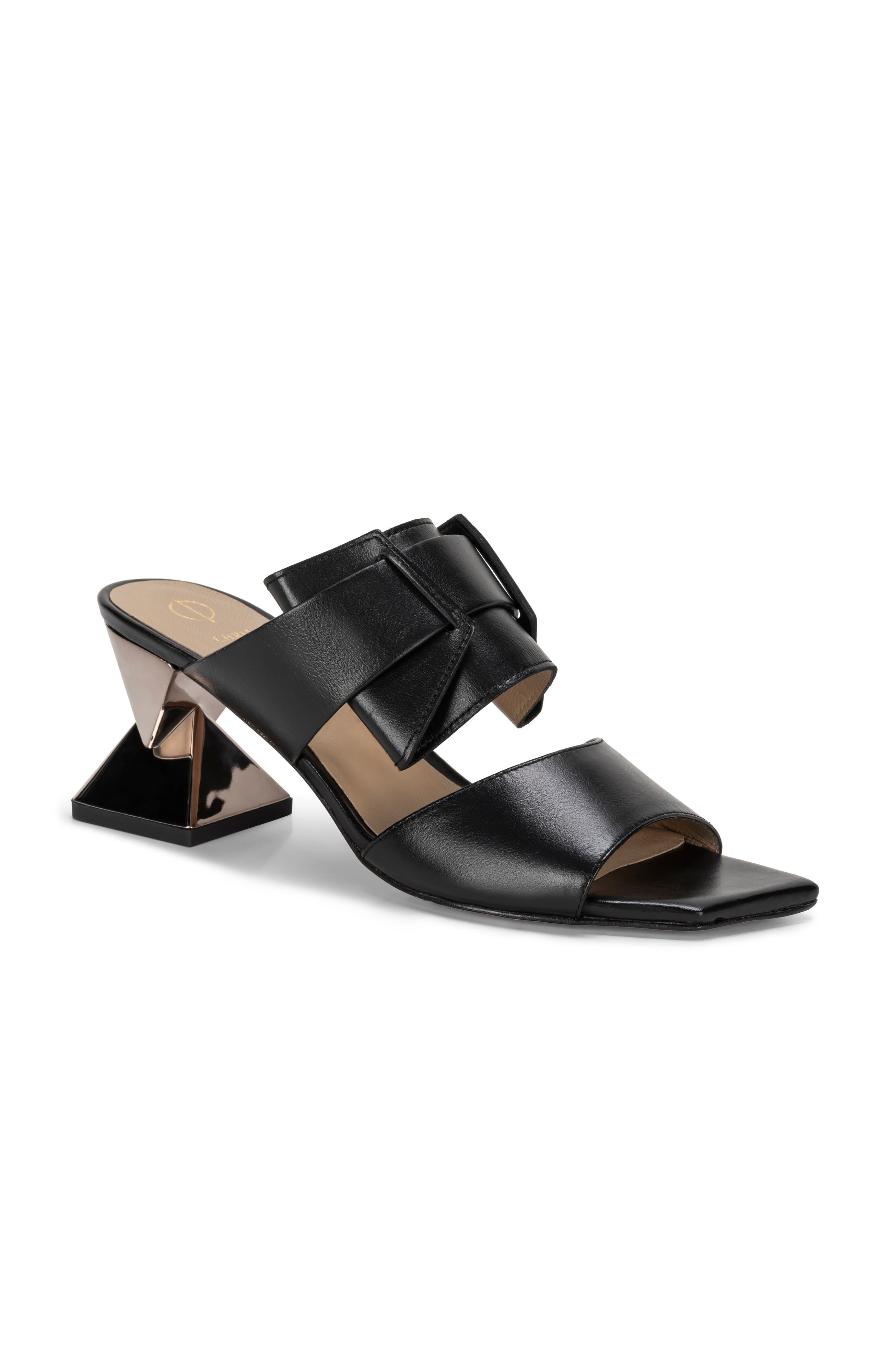 Chris Donovan Footwear Aki Sandal, Alternate, color, Black