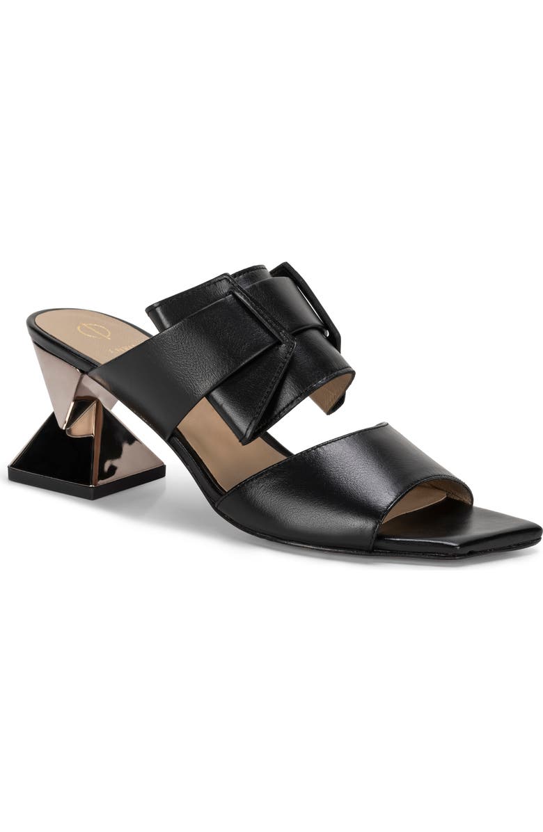 Chris Donovan Footwear Aki Sandal, Alternate, color, Black