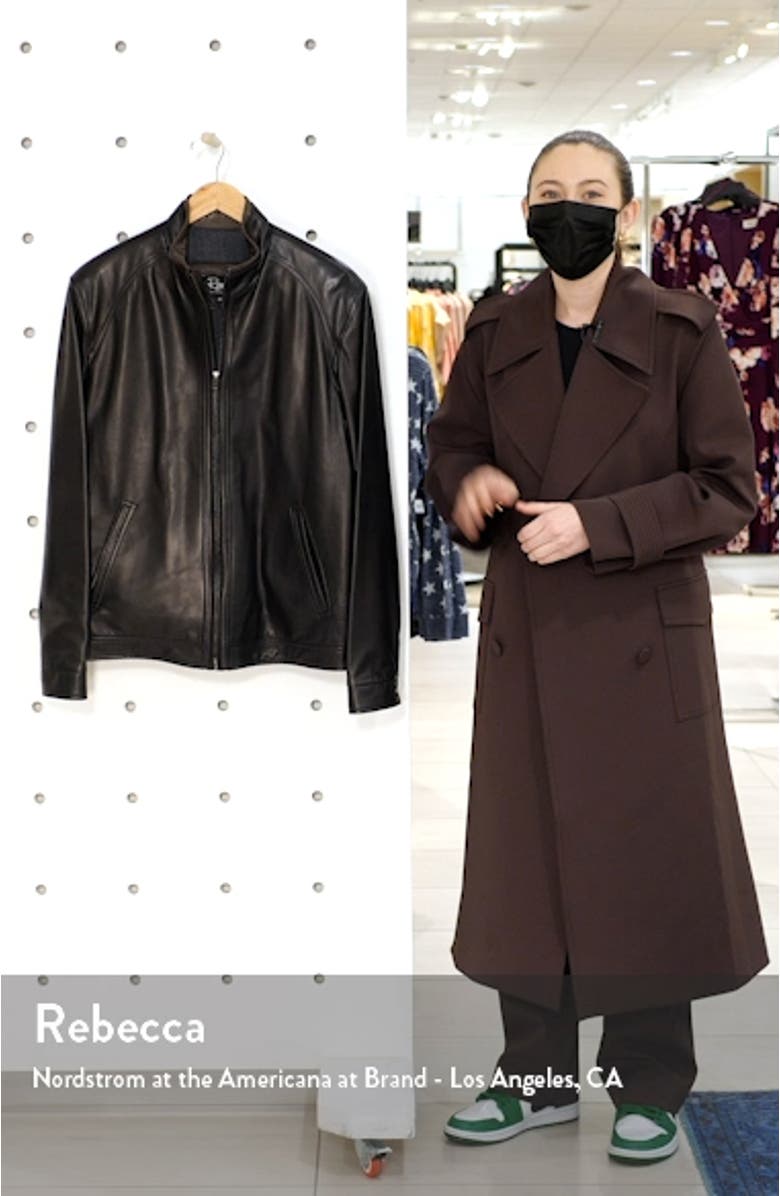 Lambskin Leather Jacket, sales video thumbnail