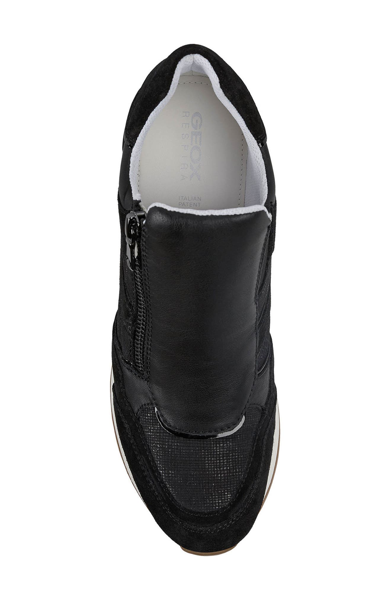 Geox Nydame Wedge Sneaker, Alternate, color, 