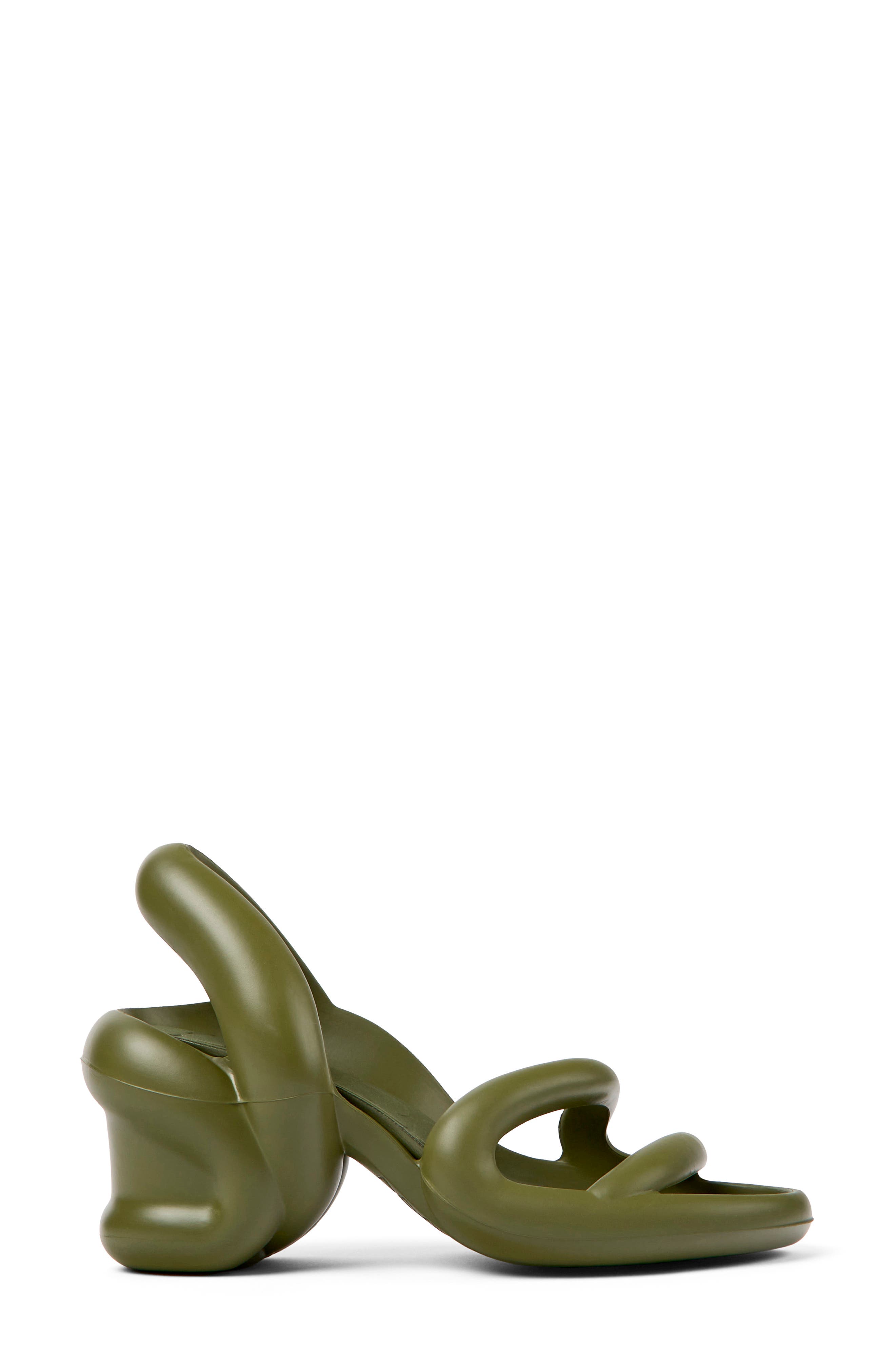 Camper Kobarah Slingback Sandal, Alternate, color, Medium Green
