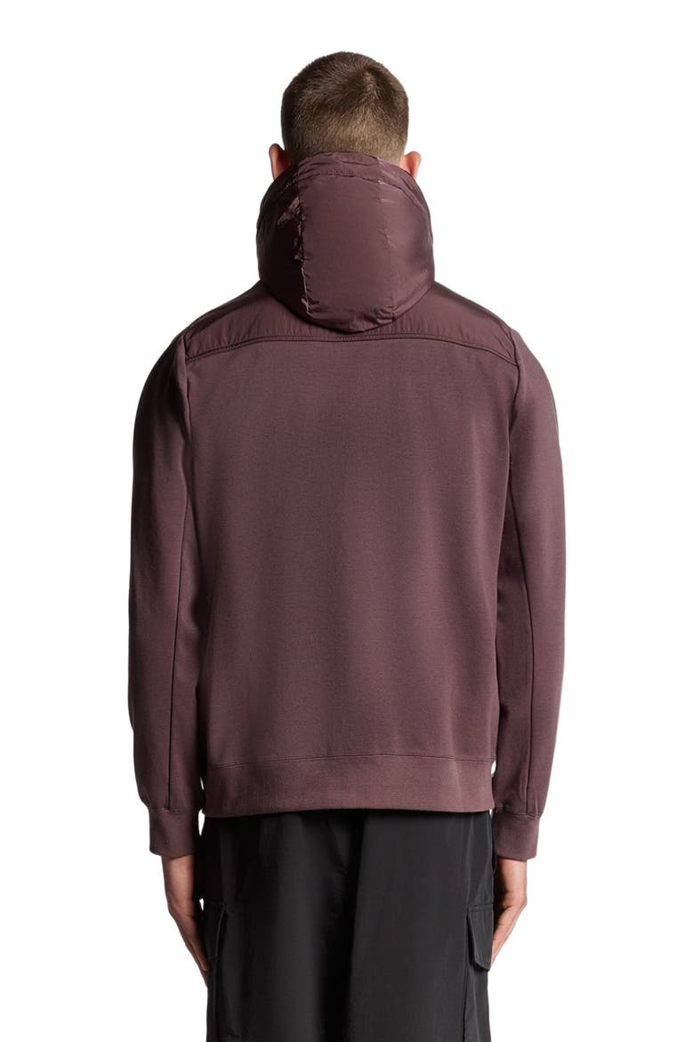 Panelled Hybrid Jacket, Alternate, color, Espresso