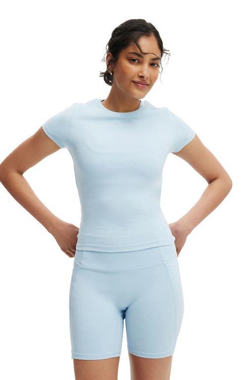 Cotton On Body Ultra Soft Fitted Tshirt In Blue