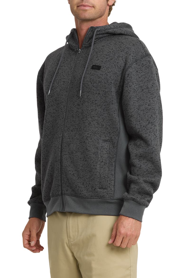 Keller Zip Hoodie, Alternate, color, BLACK HEATHER