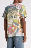 Billionaire Boys Club BB News Oversize Cotton Graphic T-Shirt