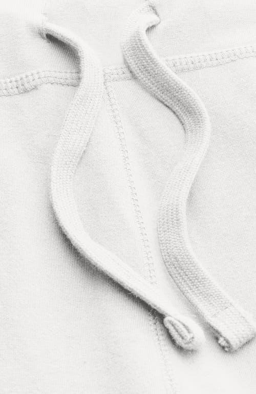 Dalix Mens Alien Midweight Fleece Short In White