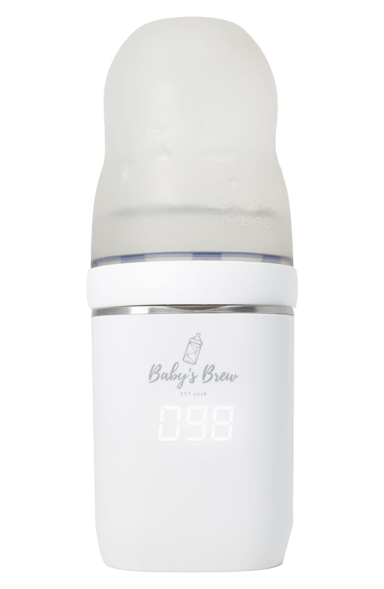 Baby's Brew 3.0 Portable Bottle Warmer Pro with Comotomo Adapter, Alternate, color, Marble