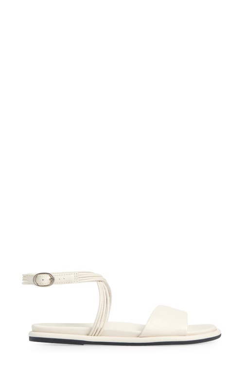 Olukai Tiare Ankle Strap Sandal In White
