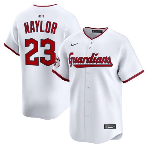 Men's Nike Bo Naylor White Cleveland Guardians Home Limited Player Jersey