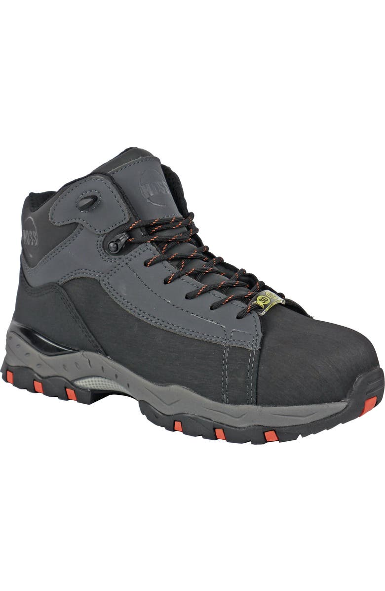 Hoss Boot Company HOSS Chaser SD Composite Toe Static Dissipative Work Shoe, Main, color, Black