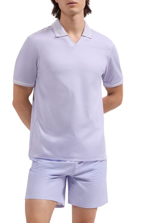 Kai Palm Print Swim Trunks