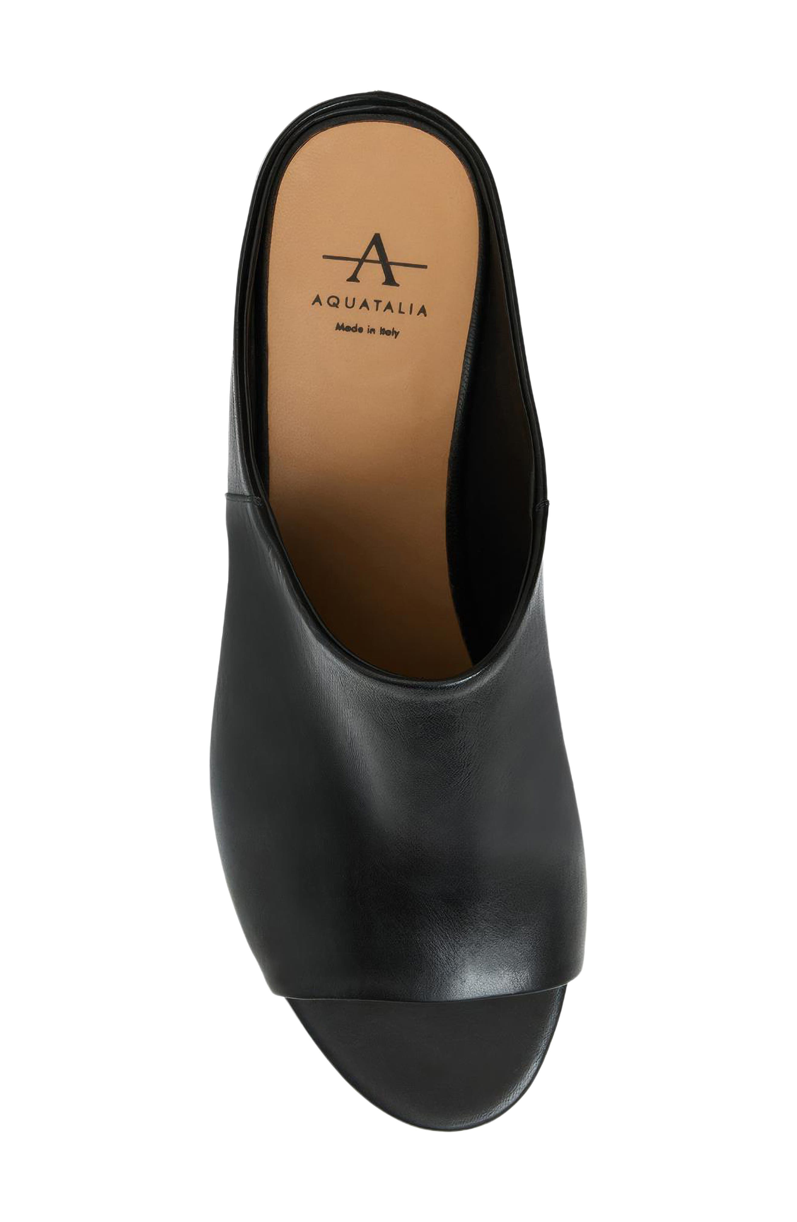 Aquatalia Krava Weatherproof Kitten Heel Sandal, Alternate, color, 