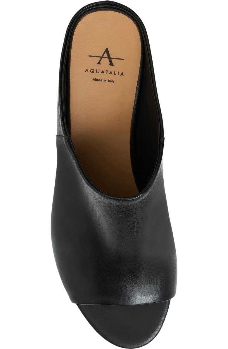 Aquatalia Krava Weatherproof Kitten Heel Sandal, Alternate, color,